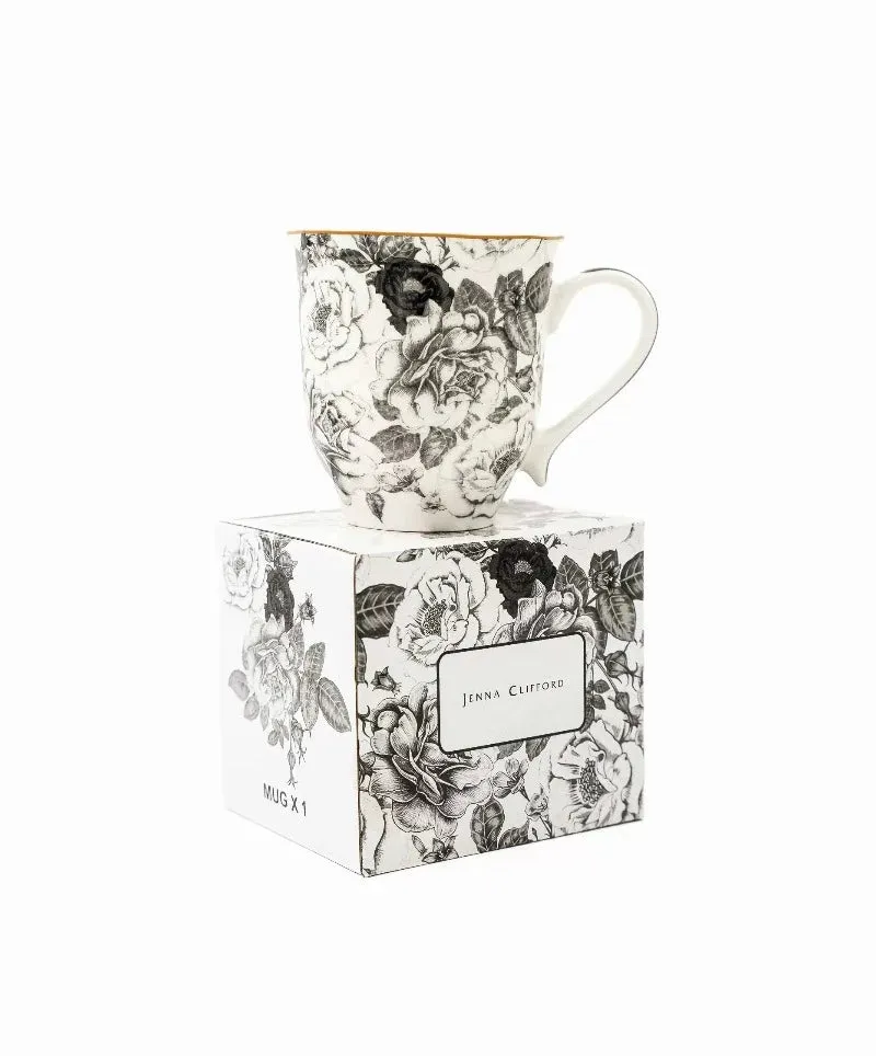 Jenna Clifford Black Rose Mug 400 ml JC-7235