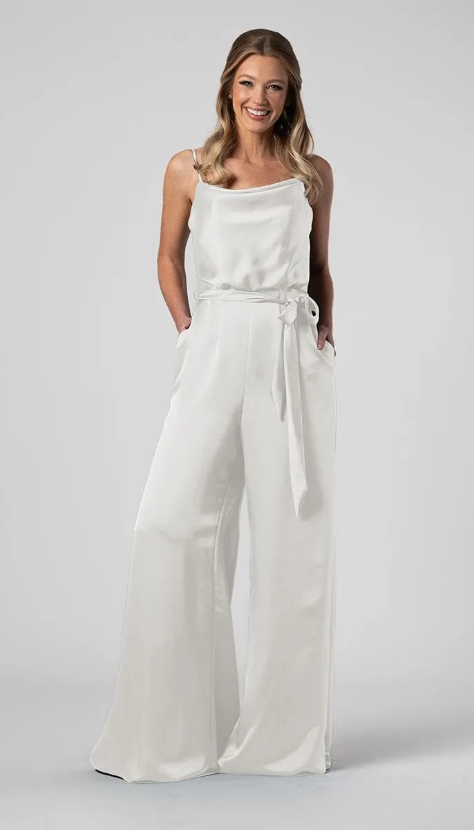 Jill Little White Jumpsuit