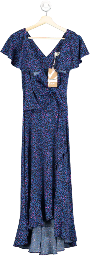 Jolie Moi Multicolour Leopard Print Maxi Dress 8