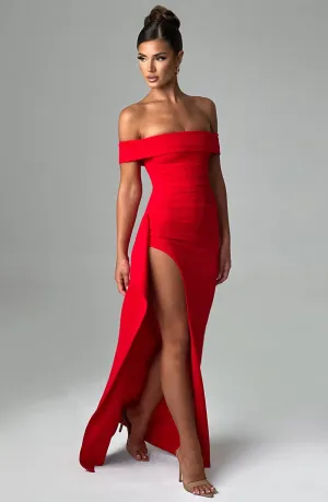 Joyce Maxi Dress - Red