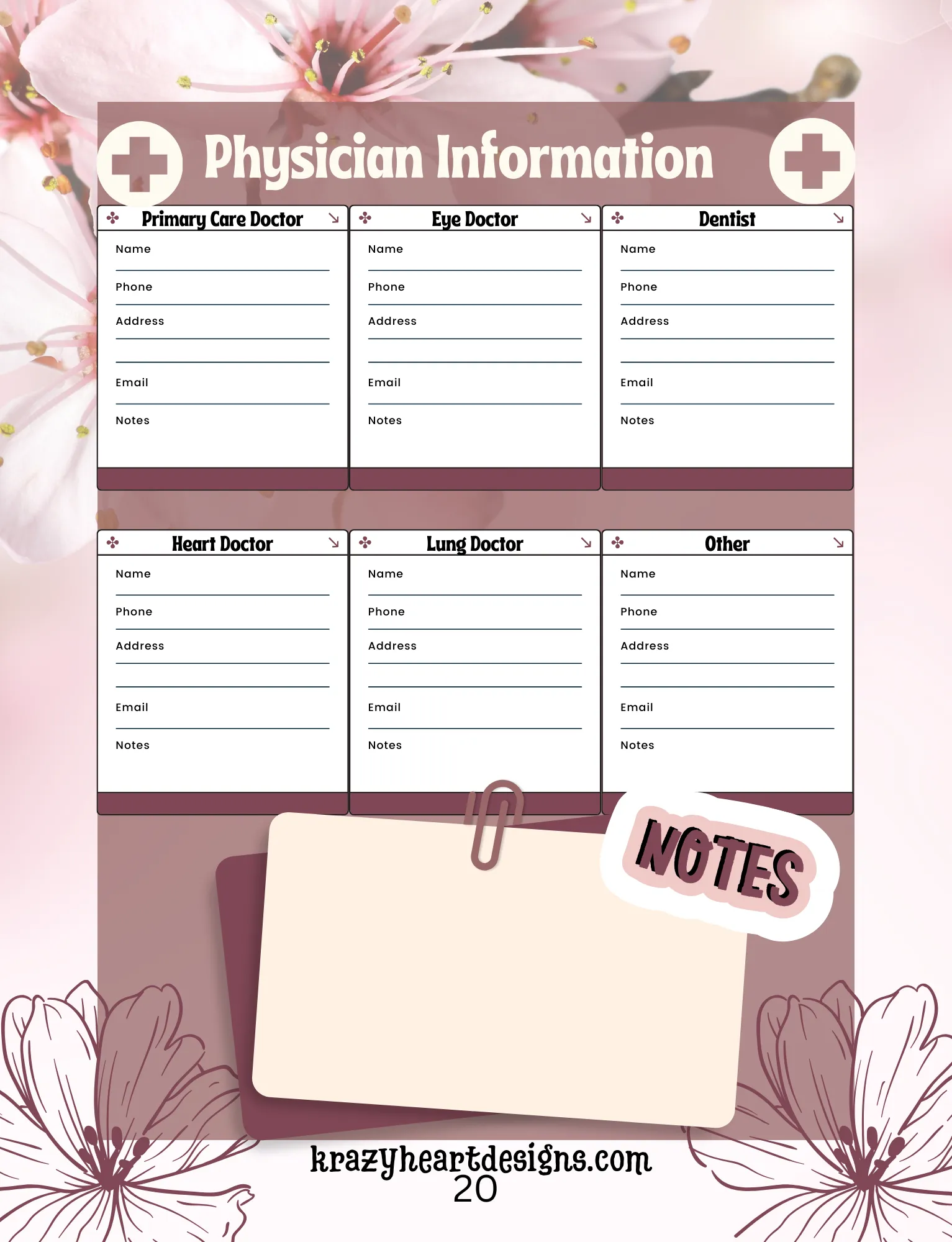 Just in Case-End of Life Planner Journal
