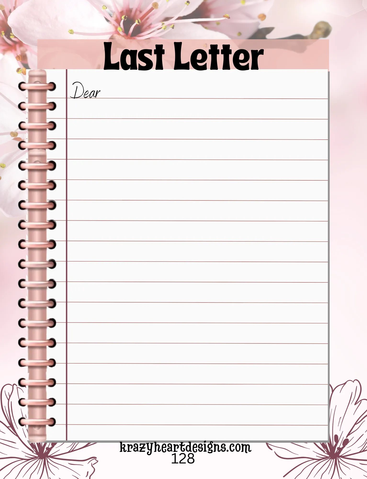 Just in Case-End of Life Planner Journal