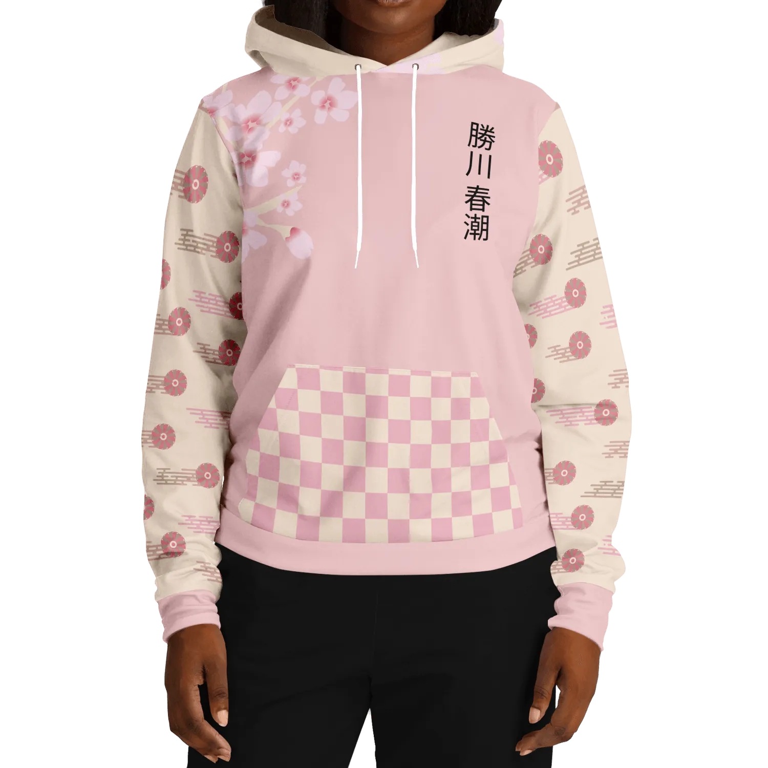 Katsukawa Shunsho Inspired Cherry Blossom Hoodie