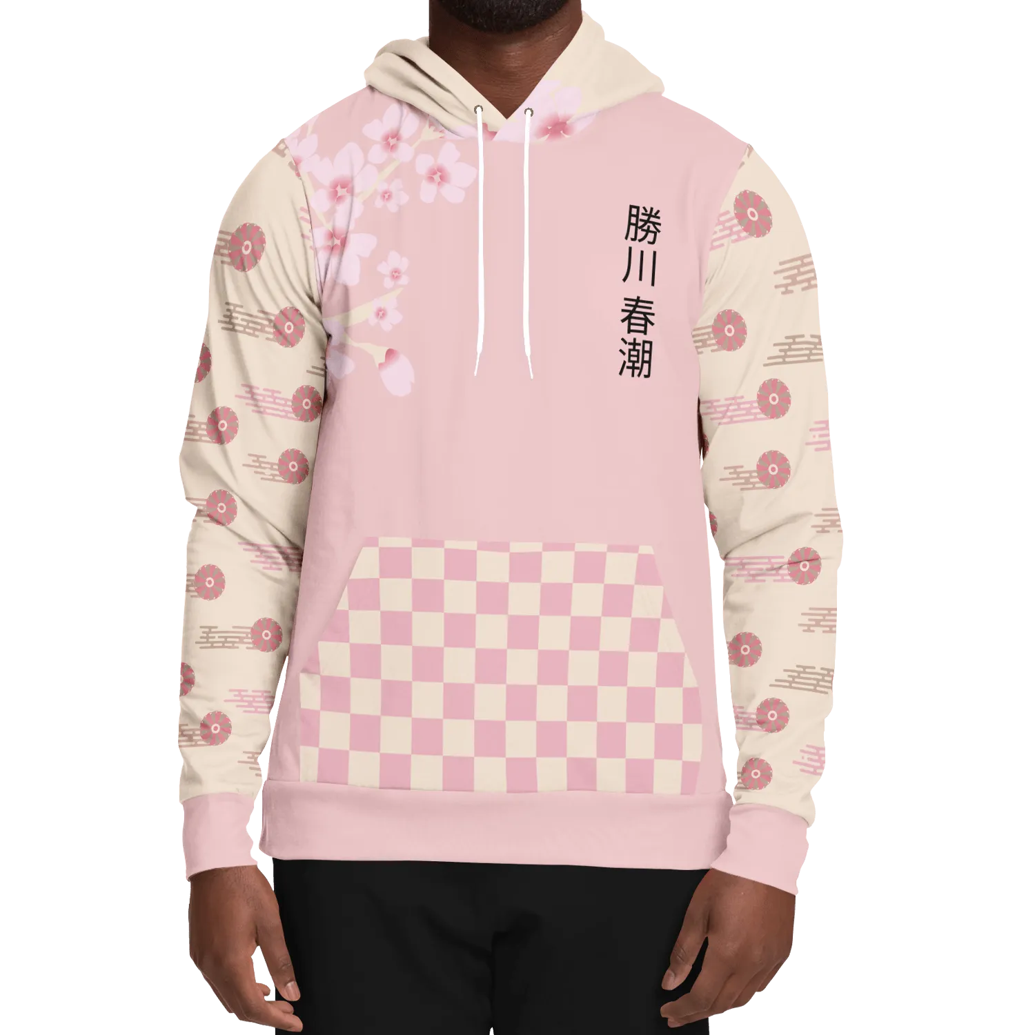 Katsukawa Shunsho Inspired Cherry Blossom Hoodie