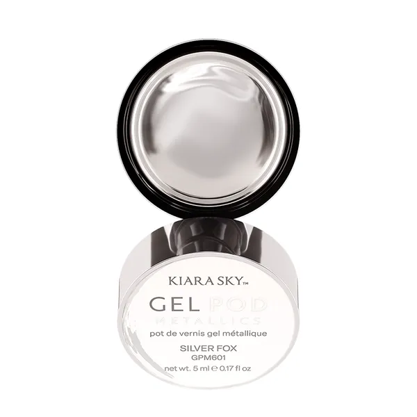 Kiara Sky - Gel Pods Metallics - Silver Fox 0.17 fl (15 ml)