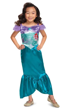 Kids Disney The Little Mermaid Ariel Plus Costume