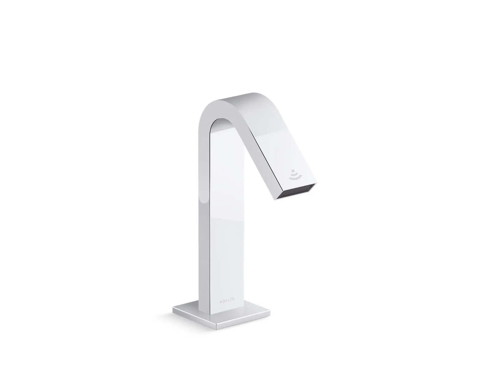 KOHLER K-106L77-SANL Loure Touchless faucet with Kinesis sensor technology and temperature mixer, Hybrid-powered