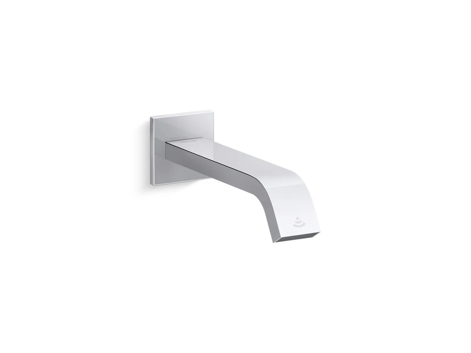 KOHLER K-124L36-SANL Loure Wall-mount touchless faucet with Kinesis sensor technology, DC-powered