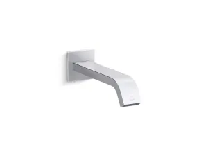 KOHLER K-124L36-SANL Loure Wall-mount touchless faucet with Kinesis sensor technology, DC-powered
