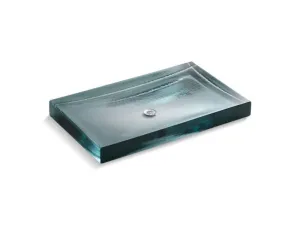 KOHLER K-2369 Antilia Wading Pool Glass vessel bathroom sink in Ice