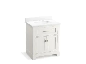 KOHLER K-29260-BD1 Charlemont 30" bathroom vanity cabinet with sink and quartz top