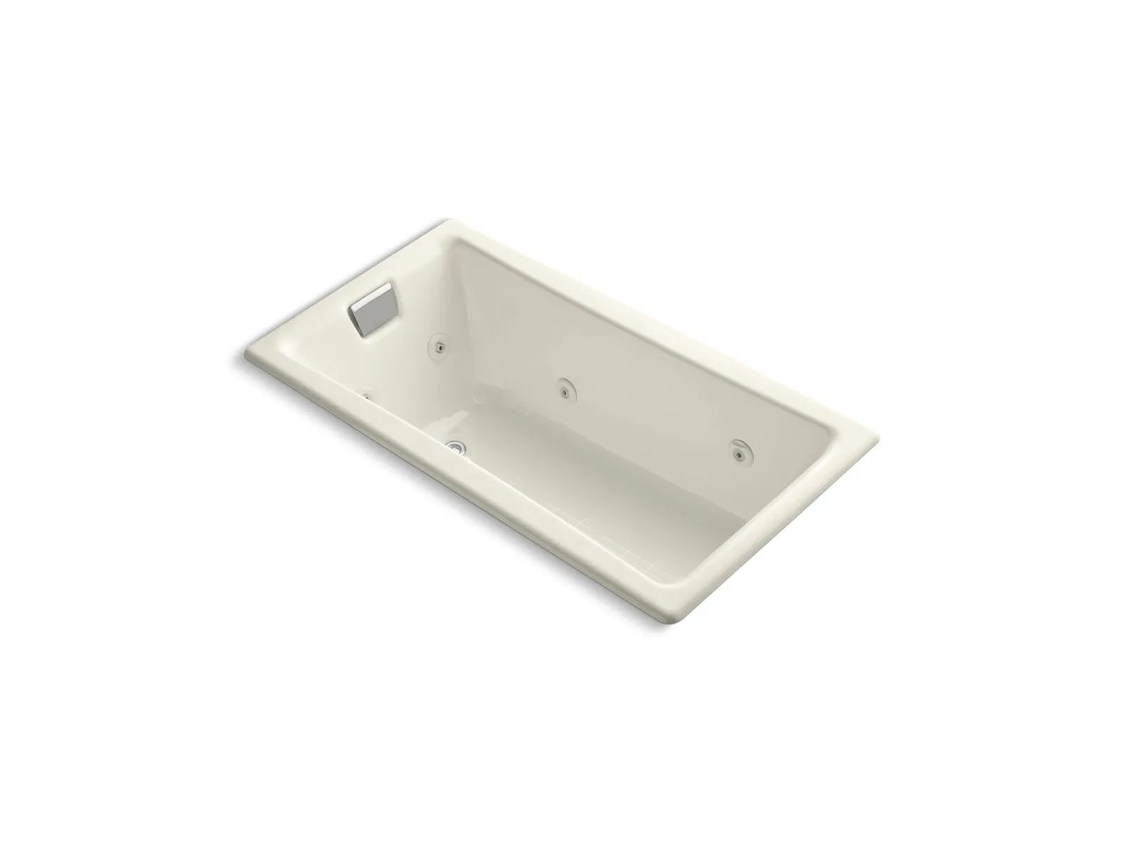 KOHLER K-852-JH Tea-for-Two 60" x 32" drop-in/undermount whirlpool bath