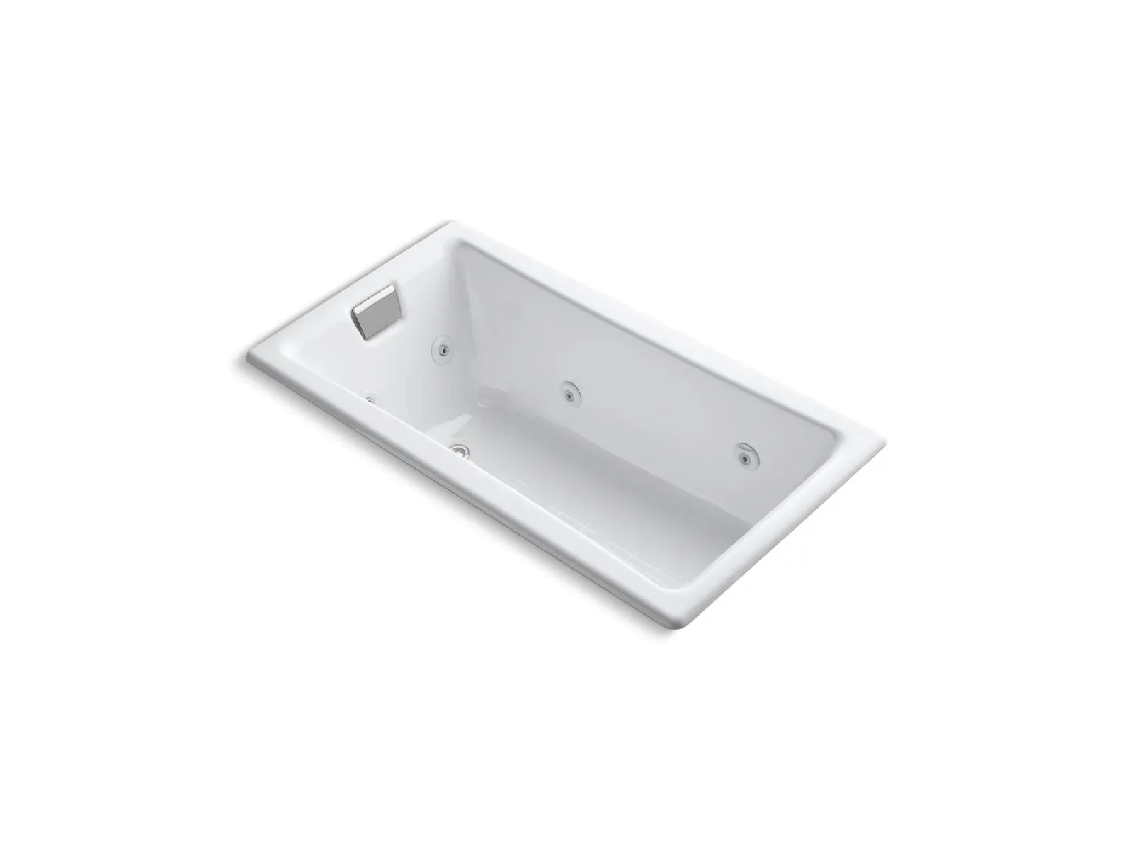 KOHLER K-852-JH Tea-for-Two 60" x 32" drop-in/undermount whirlpool bath