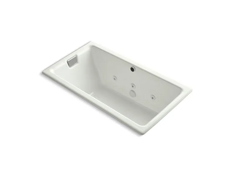 KOHLER K-856-JLH Tea-for-Two 66" x 36" alcove whirlpool with left drain