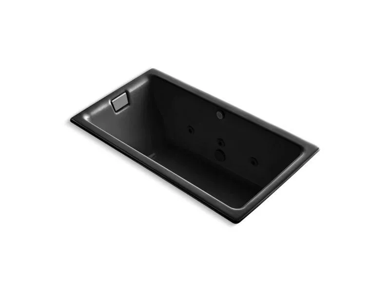 KOHLER K-856-JLH Tea-for-Two 66" x 36" alcove whirlpool with left drain