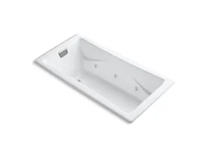 KOHLER K-865-JH Tea-for-Two 71-3/4" x 36" drop-in/undermount whirlpool bath