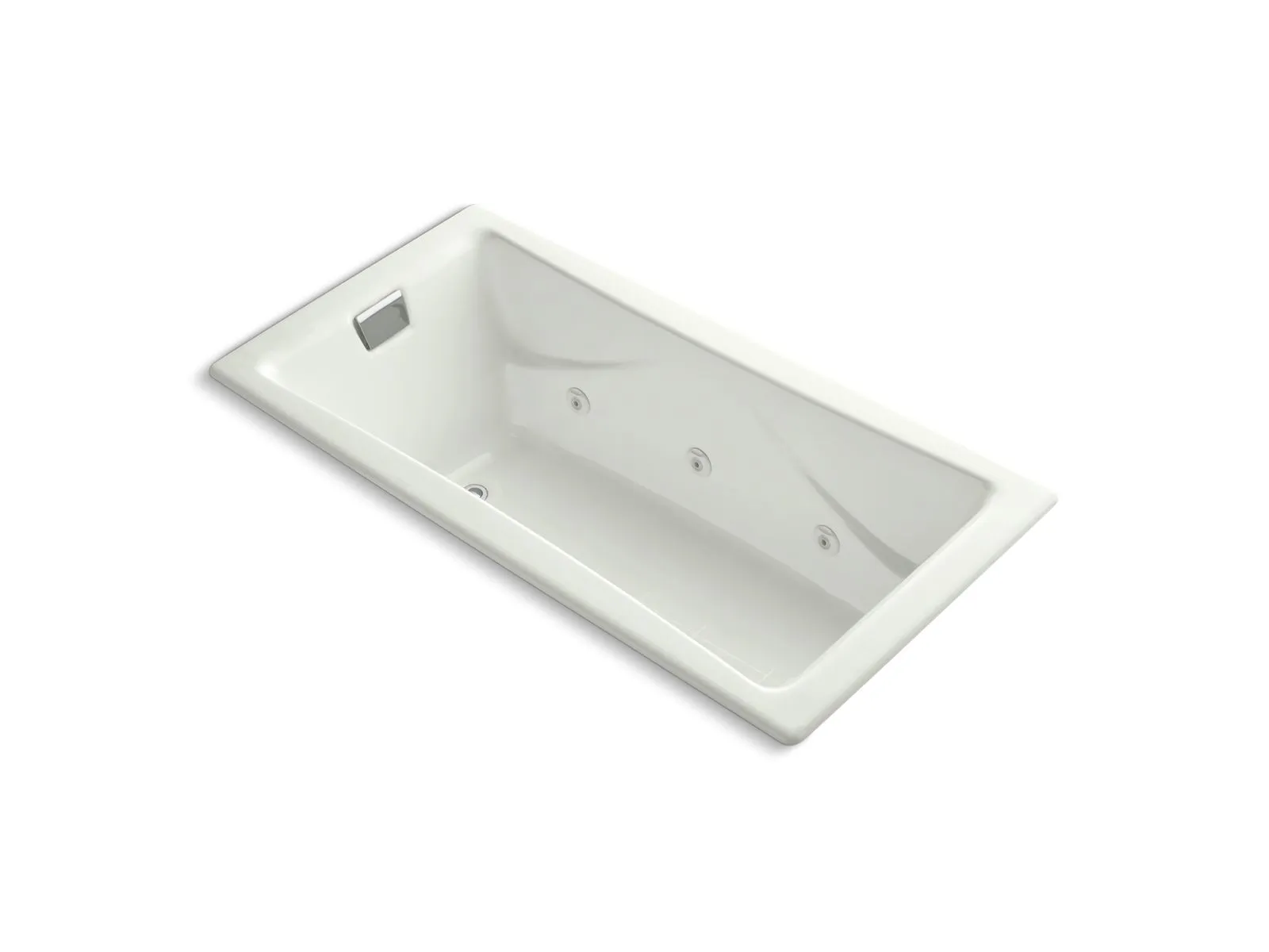 KOHLER K-865-JH Tea-for-Two 71-3/4" x 36" drop-in/undermount whirlpool bath