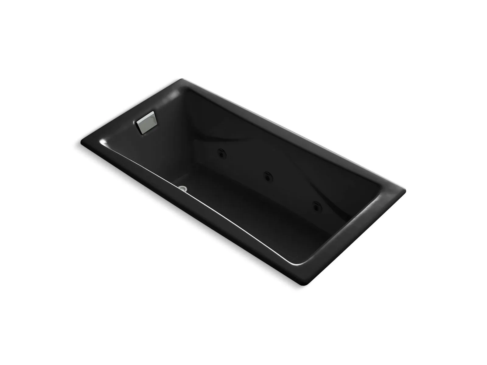 KOHLER K-865-JH Tea-for-Two 71-3/4" x 36" drop-in/undermount whirlpool bath