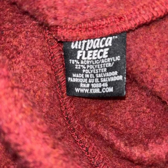 Kuhl Savina Womens SM ALPACA fleece Peacoat Style Sweater jacket in Burnt Sienna