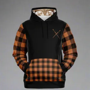 Kuniyoshi Check Hoodie