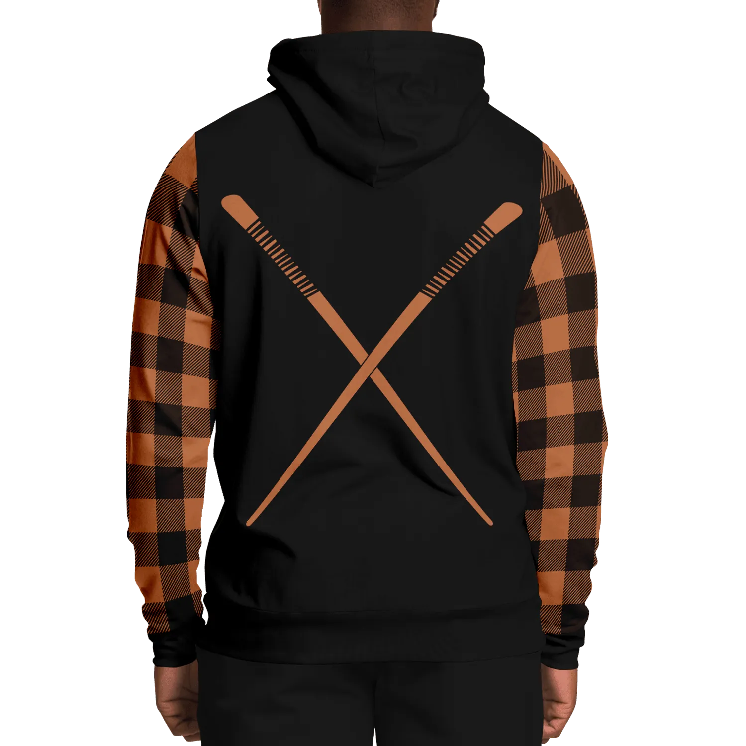 Kuniyoshi Check Hoodie