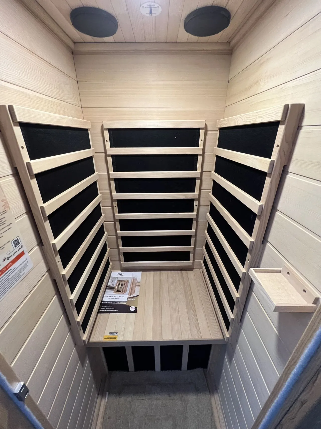 Kylin® Sauna - Portable Carbon Fibre Heating Far Infrared Sauna 1 Person K8102