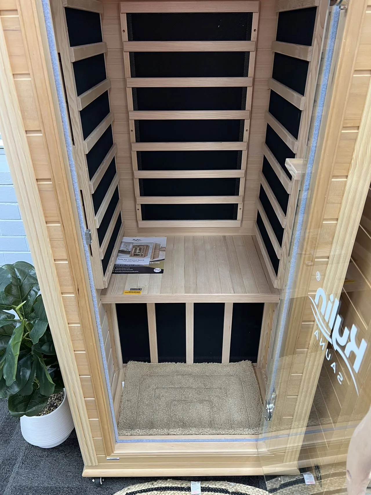 Kylin® Sauna - Portable Carbon Fibre Heating Far Infrared Sauna 1 Person K8102