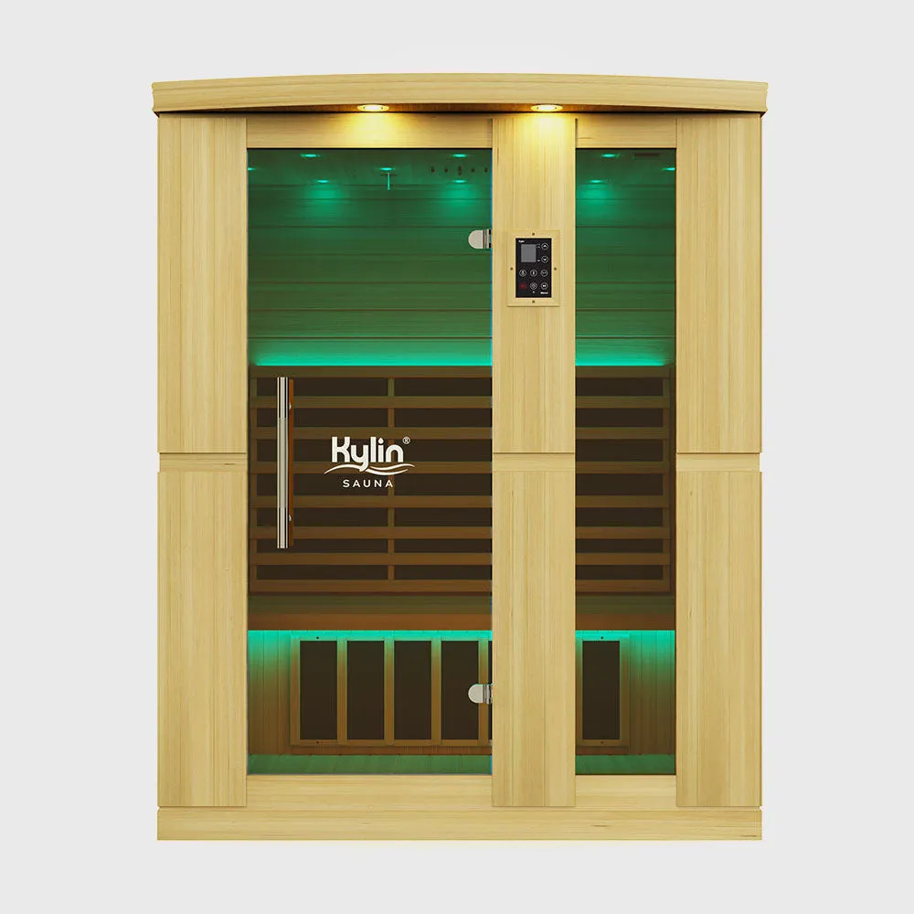 Kylin® Sauna - Superior Carbon Far Infrared Sauna 3 person - K8402 PRO