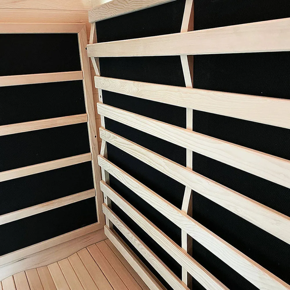 Kylin® Sauna - Superior Low EMF Carbon Far Infrared Sauna 2 people - K8204 PRO