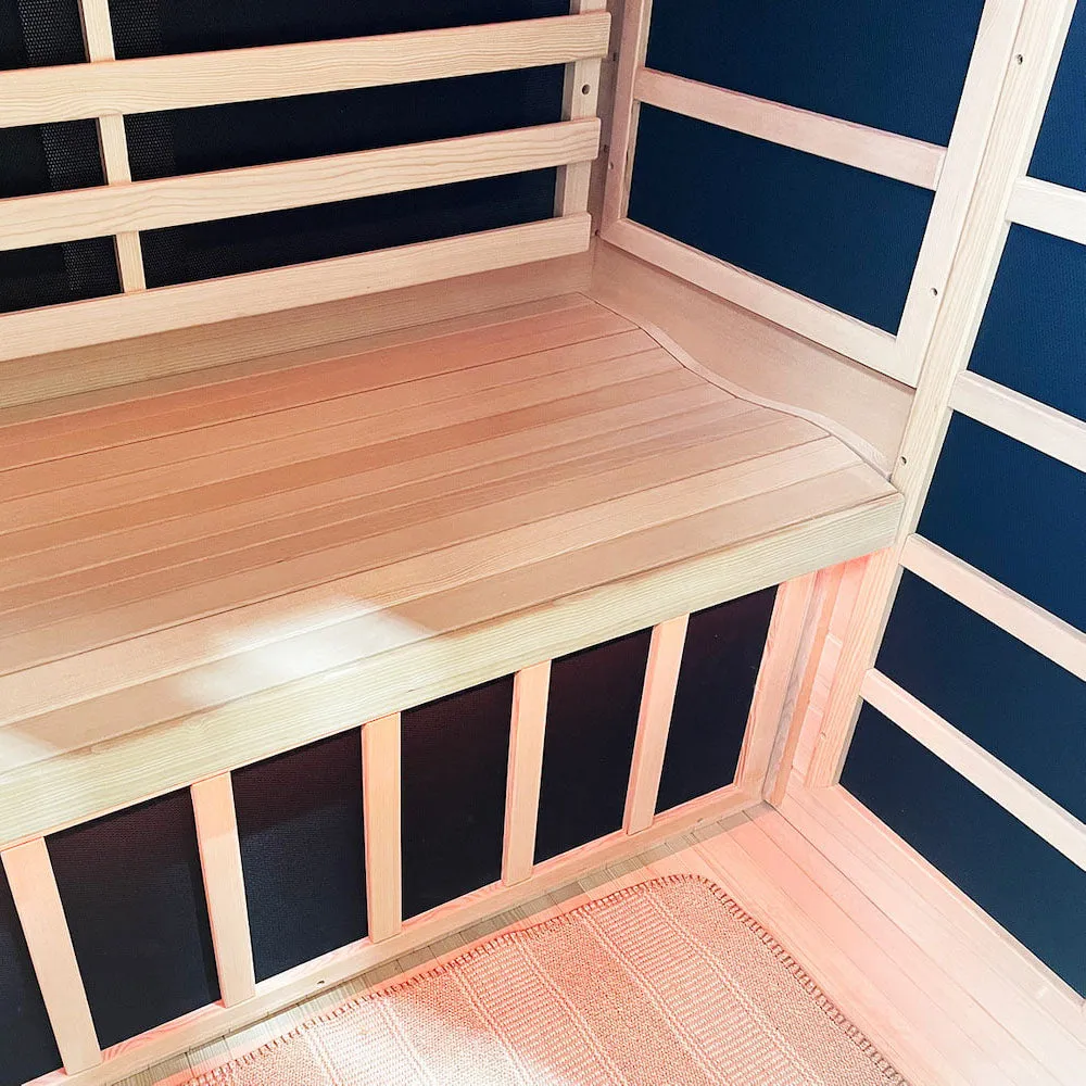 Kylin® Sauna - Superior Low EMF Carbon Far Infrared Sauna 2 people - K8204 PRO
