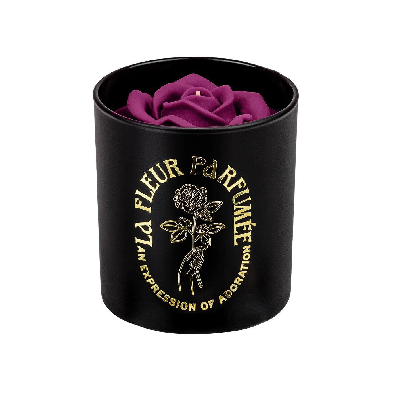 LA FLEUR - BLACK ORCHID CANDLE