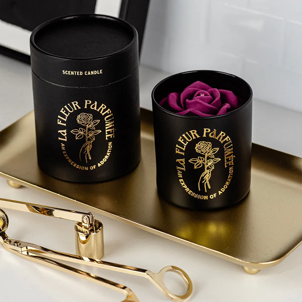 LA FLEUR - BLACK ORCHID CANDLE
