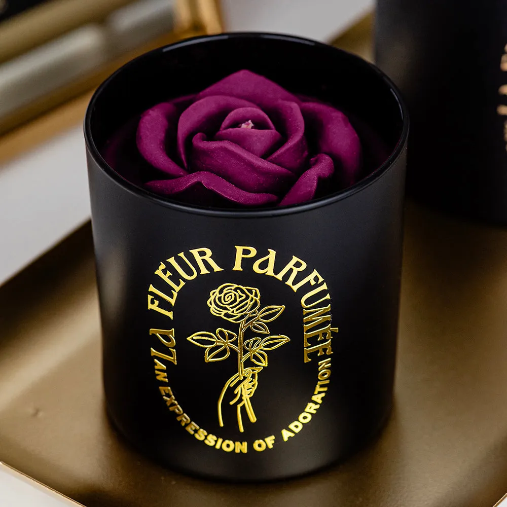 LA FLEUR - BLACK ORCHID CANDLE