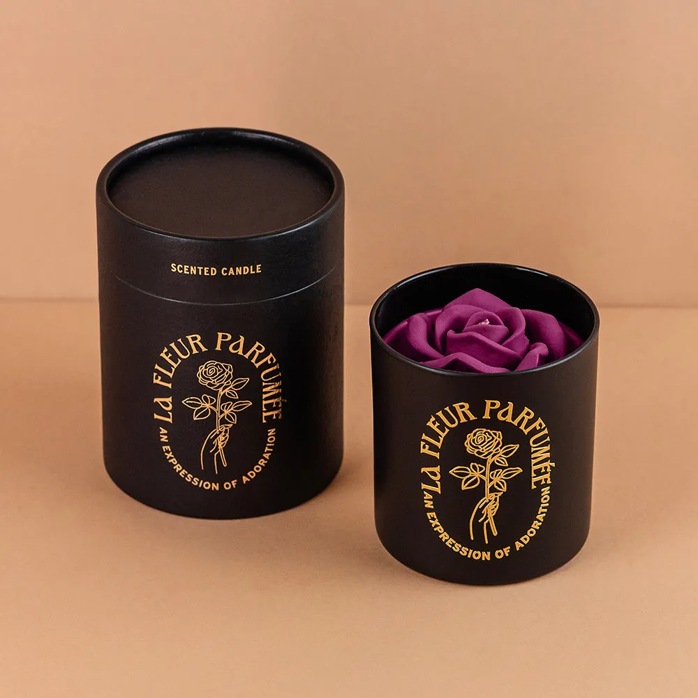 LA FLEUR - BLACK ORCHID CANDLE