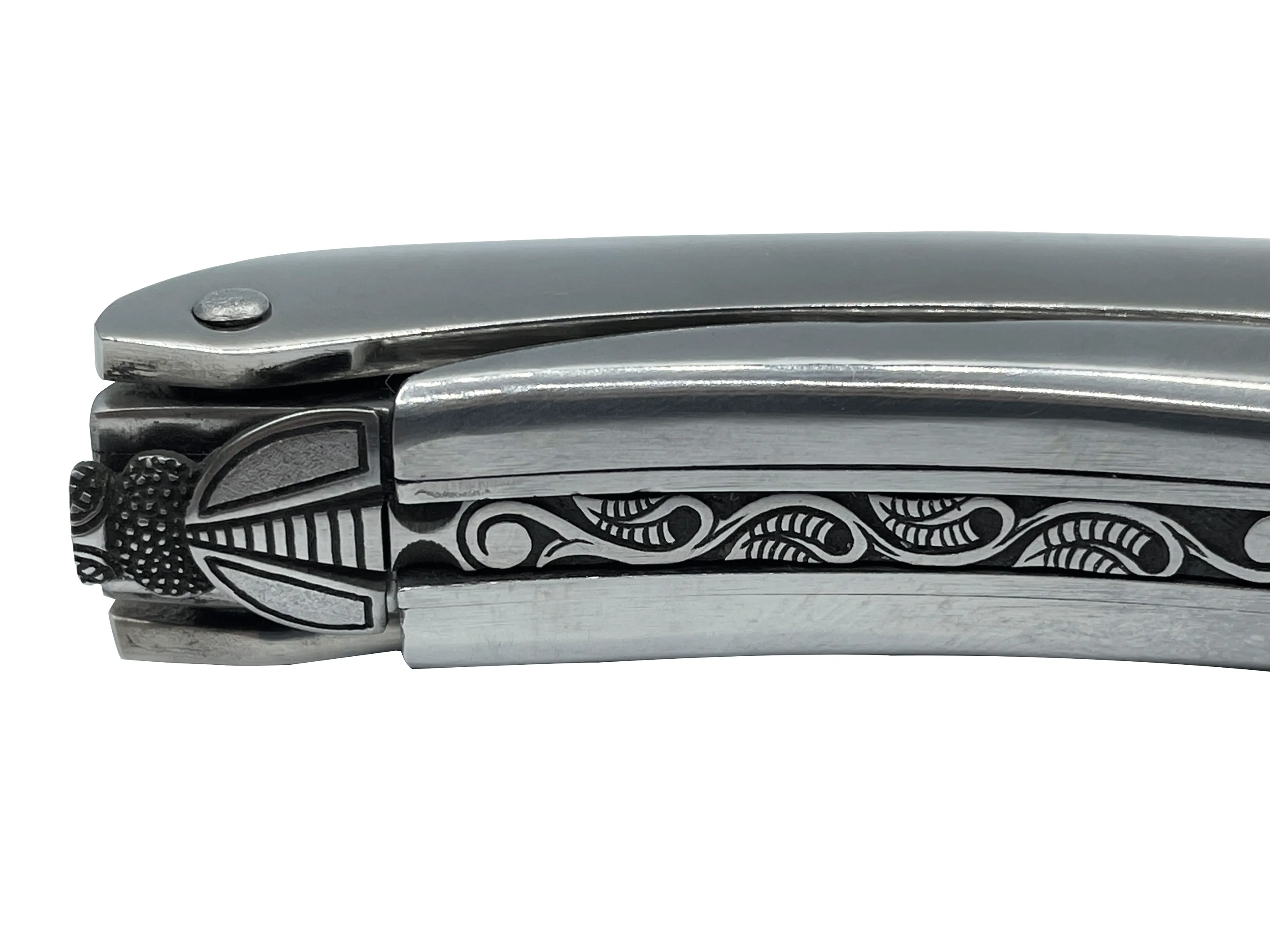 Laguiole en Aubrac Luxury Double Plated Sommelier Waiter's Corkscrew with Oak Wood Handle & Exclusive Bee