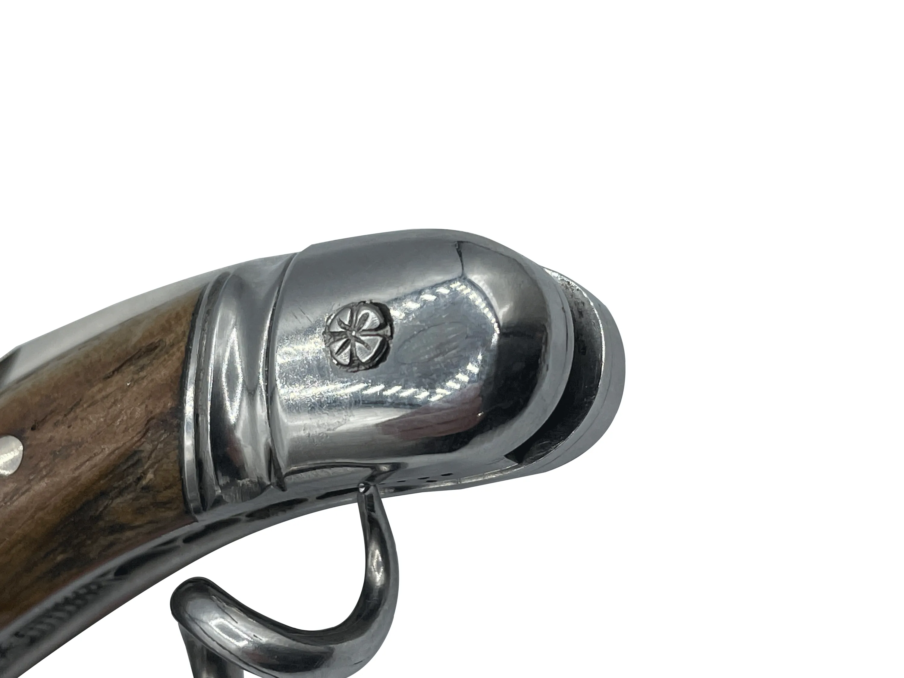 Laguiole en Aubrac Luxury Double Plated Sommelier Waiter's Corkscrew with Oak Wood Handle & Exclusive Bee