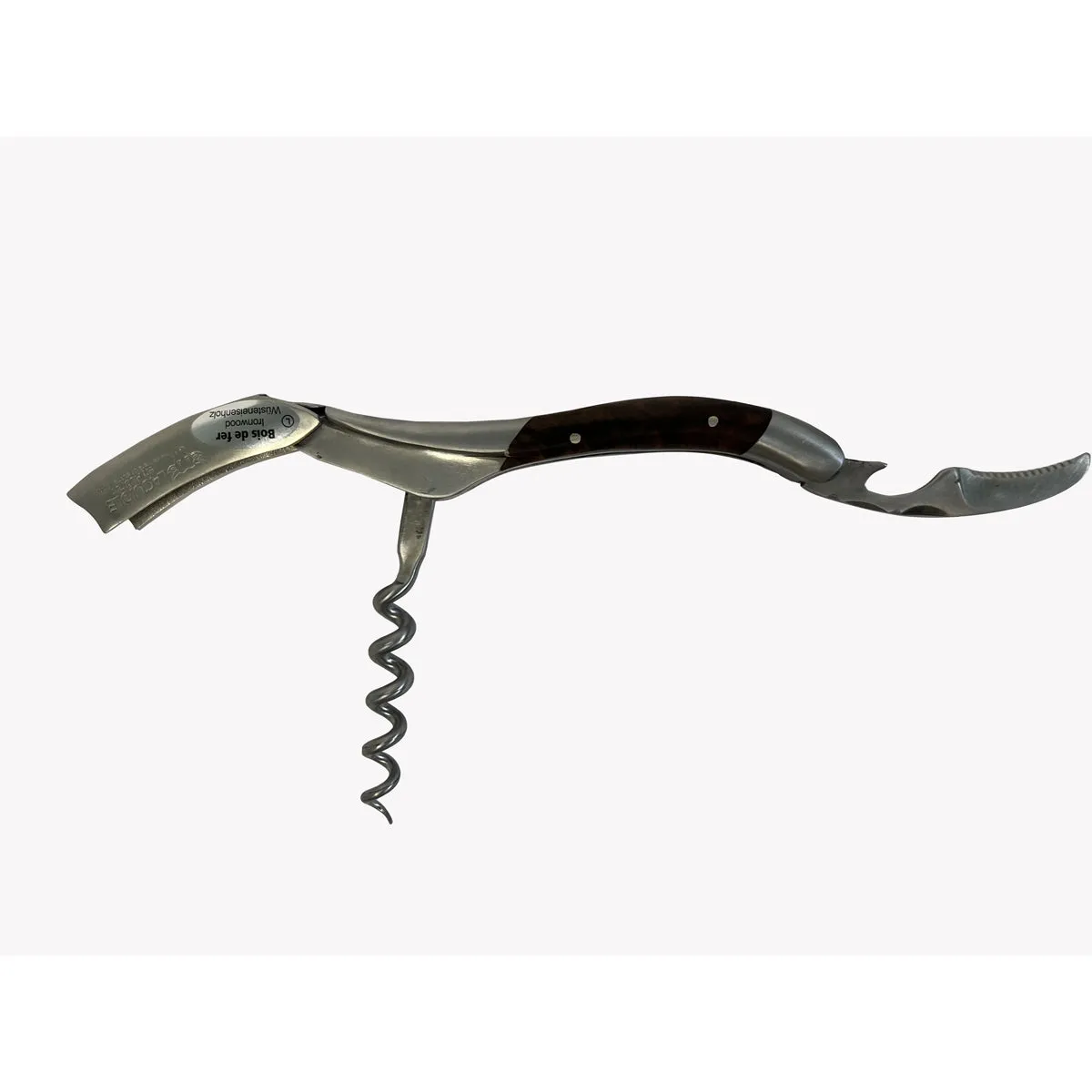 Laguiole en Aubrac Sommelier Waiter's Corkscrew with Rich African Ironwood Handle