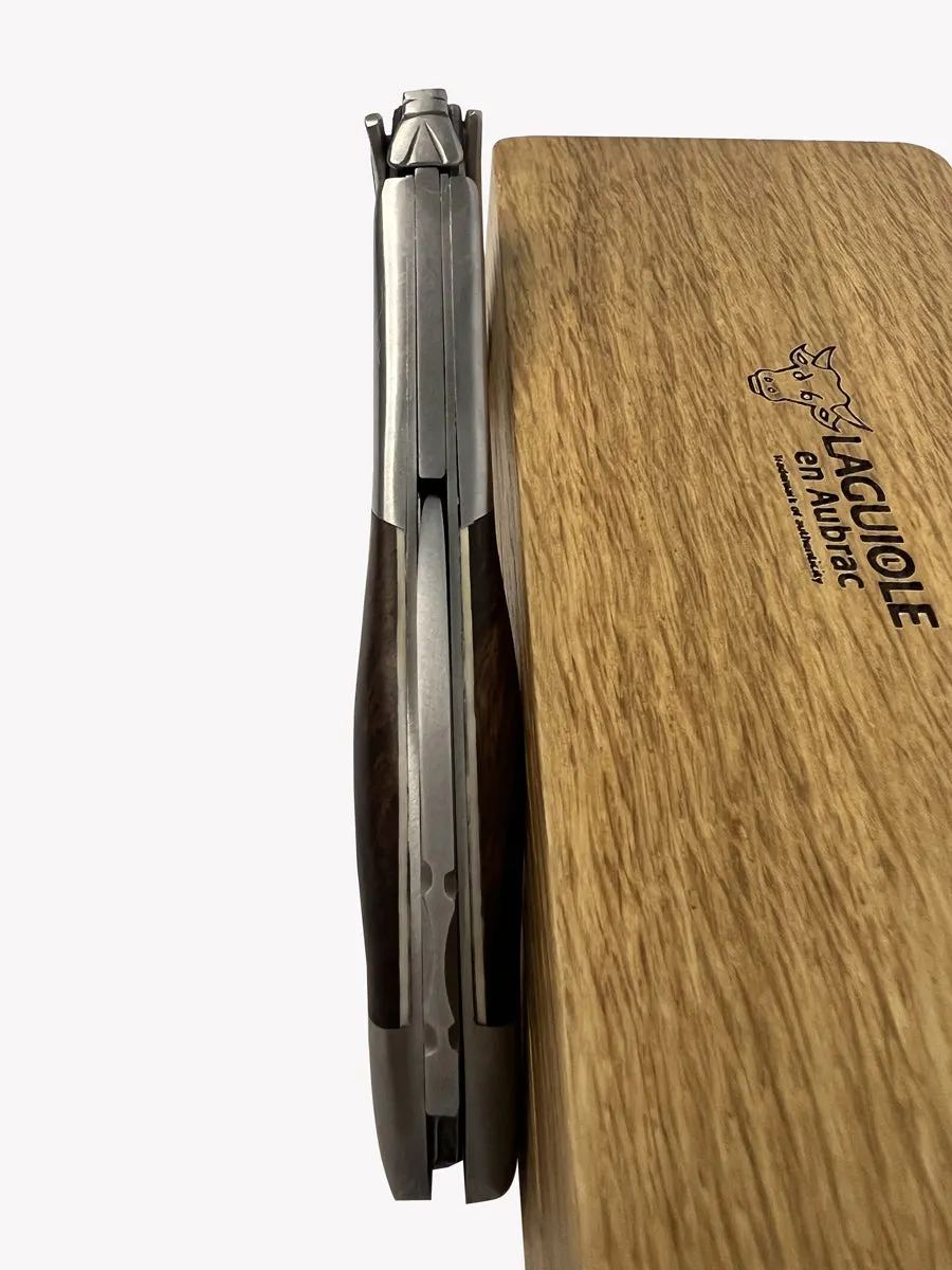 Laguiole en Aubrac Sommelier Waiter's Corkscrew with Rich African Ironwood Handle