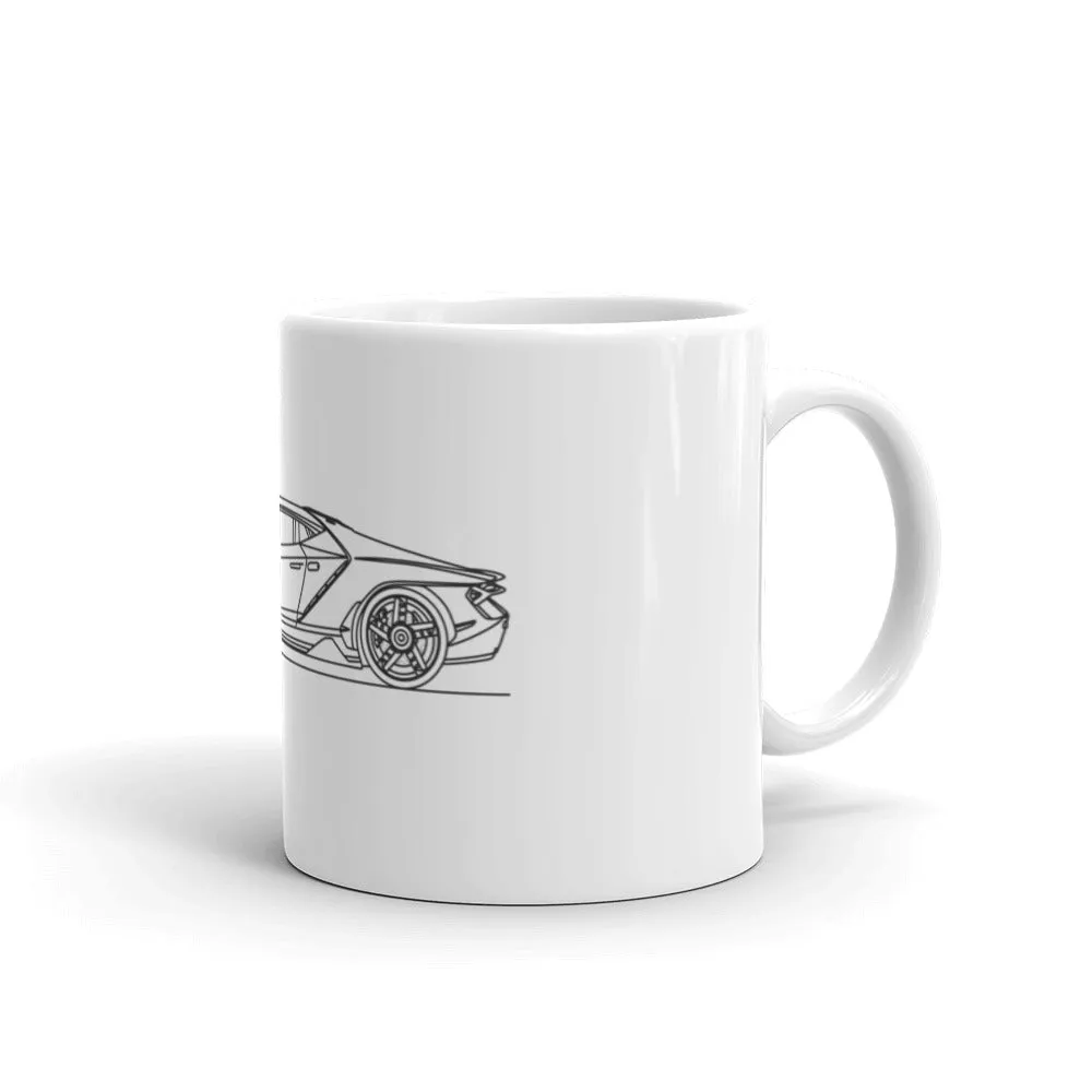 Lamborghini Centenario Silhouette Mug