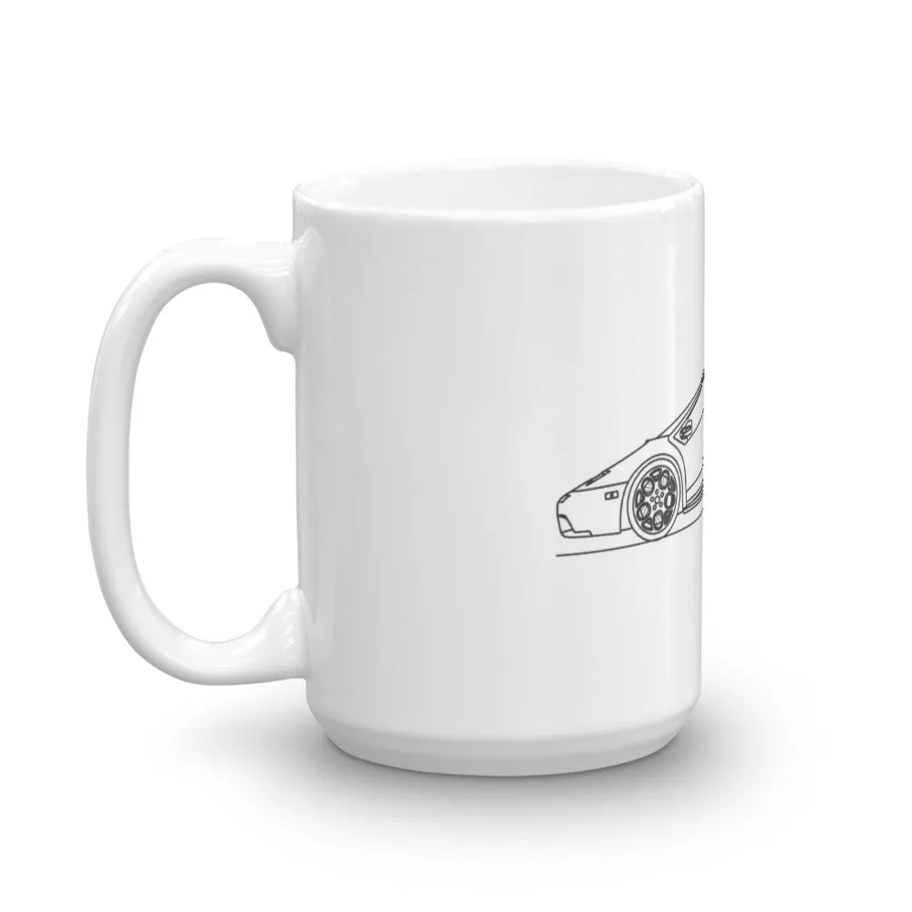 Lamborghini Diablo Outline Mug