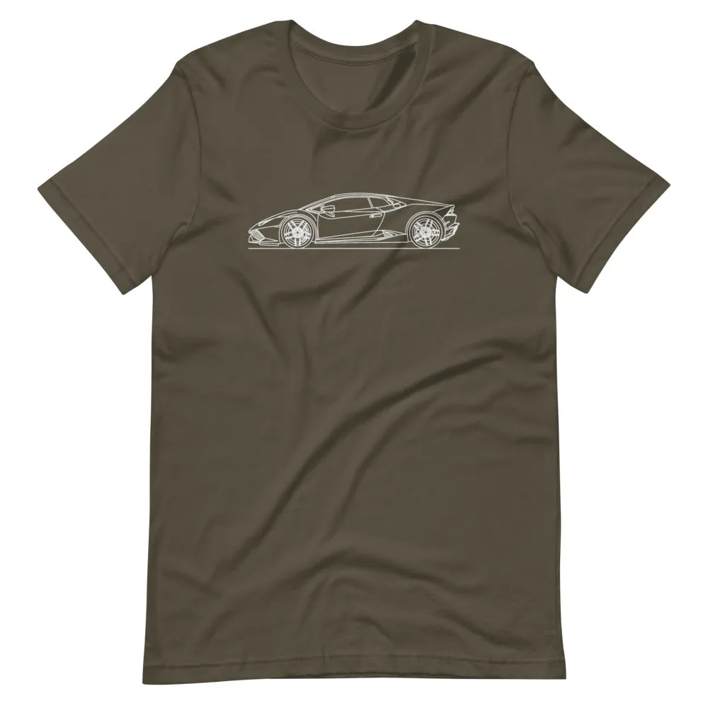Lamborghini Huracán silhouette T-shirt