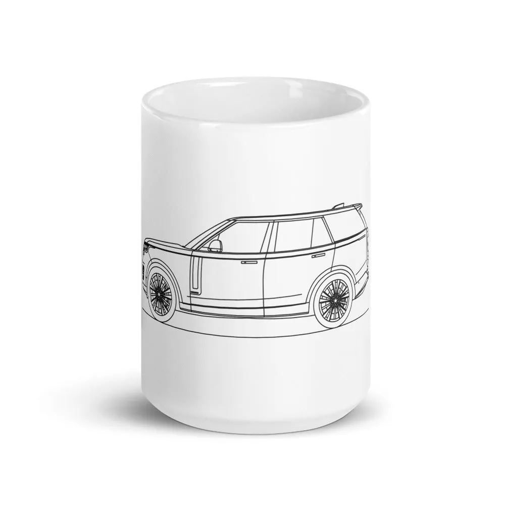 Land Rover Range Rover L460 Silhouette Mug