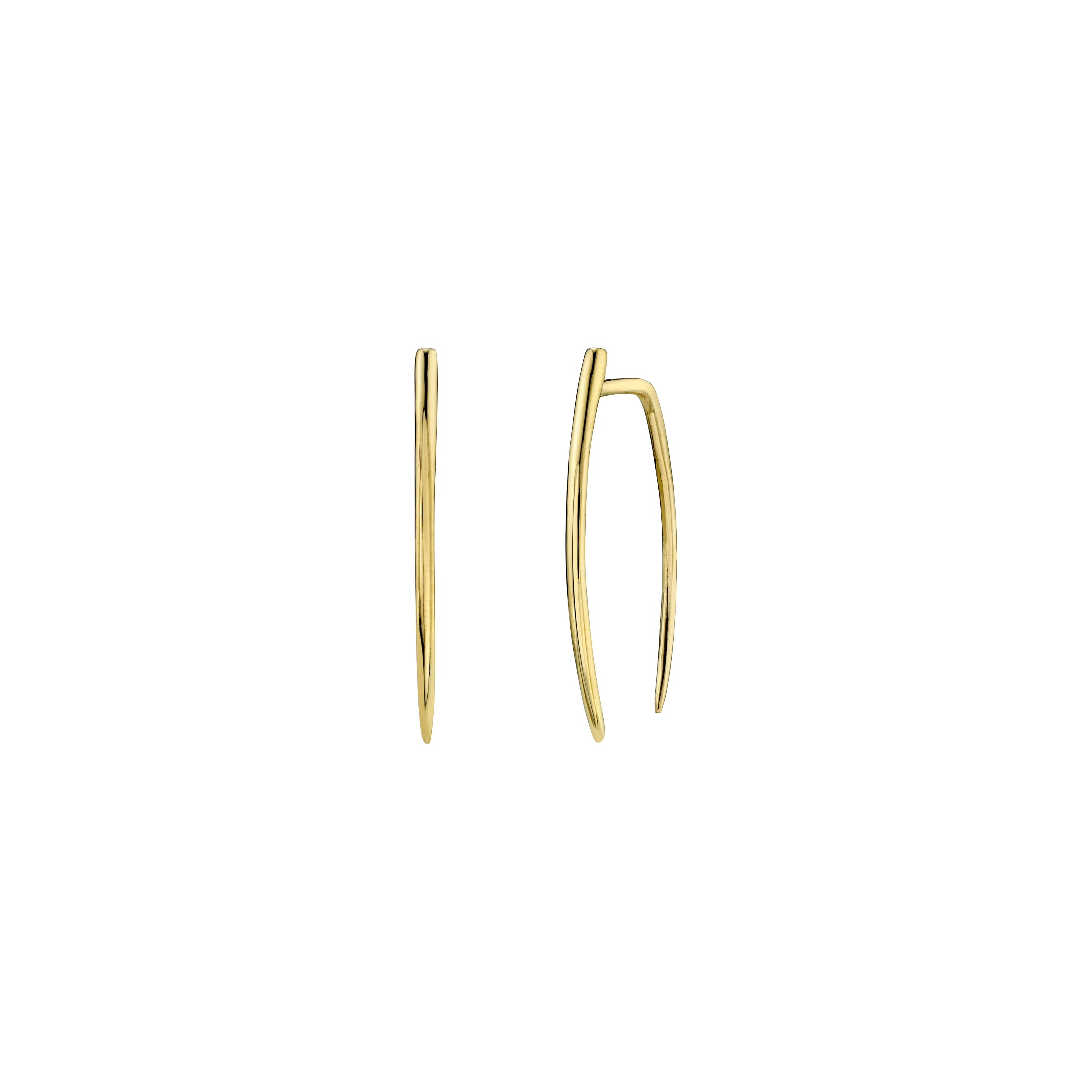 Large Classic Infinite Tusk Earring