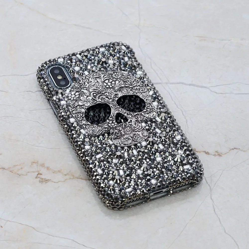Large Metallic Skull Design (Style 428)