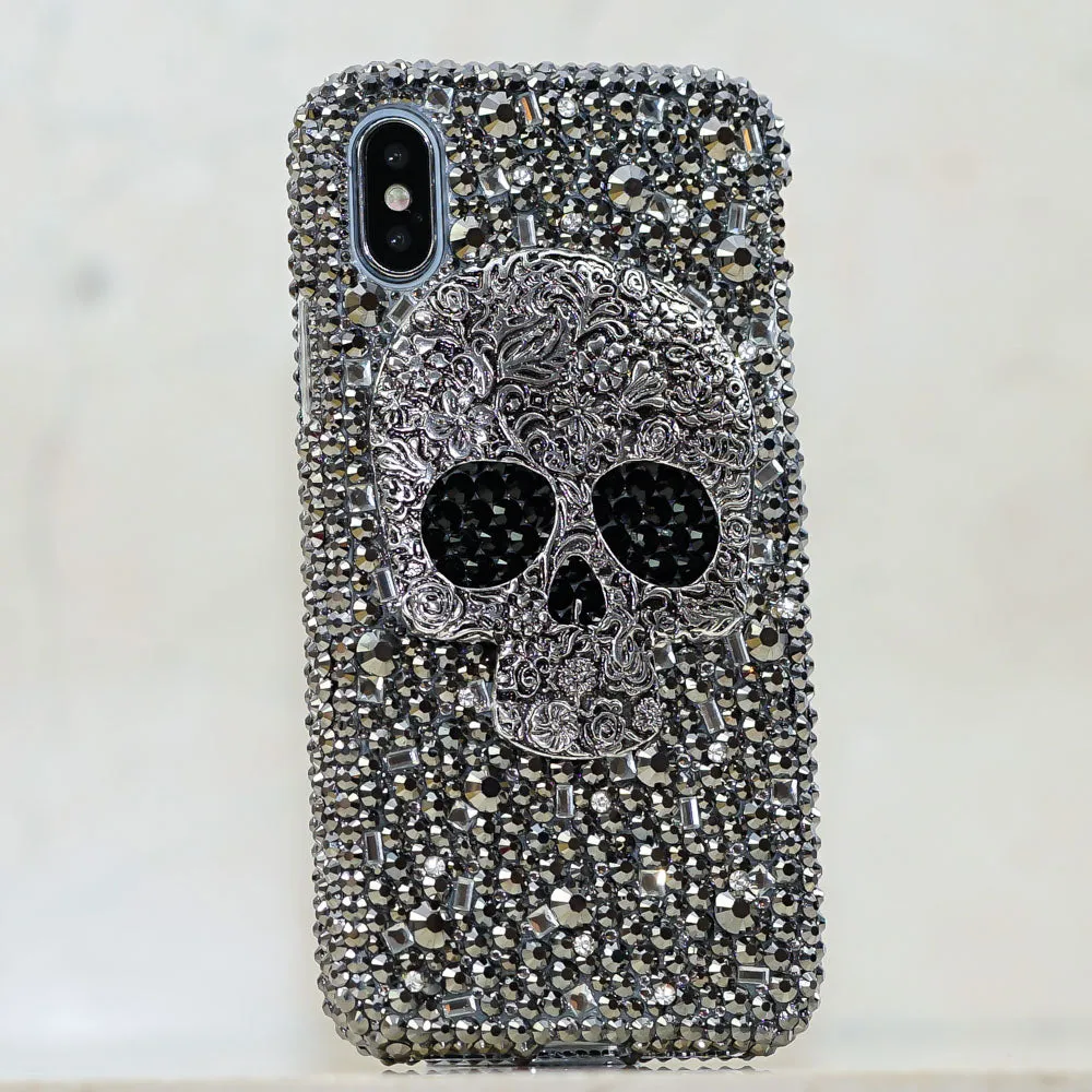 Large Metallic Skull Design (Style 428)
