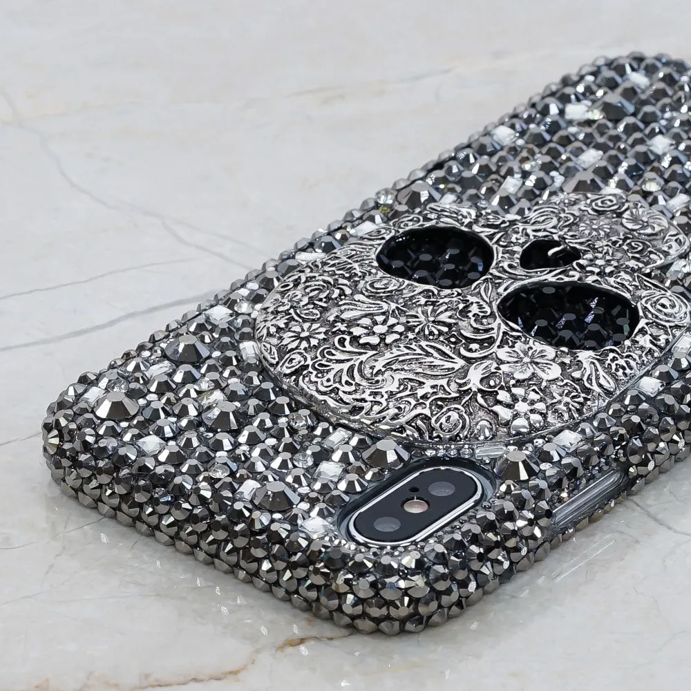 Large Metallic Skull Design (Style 428)