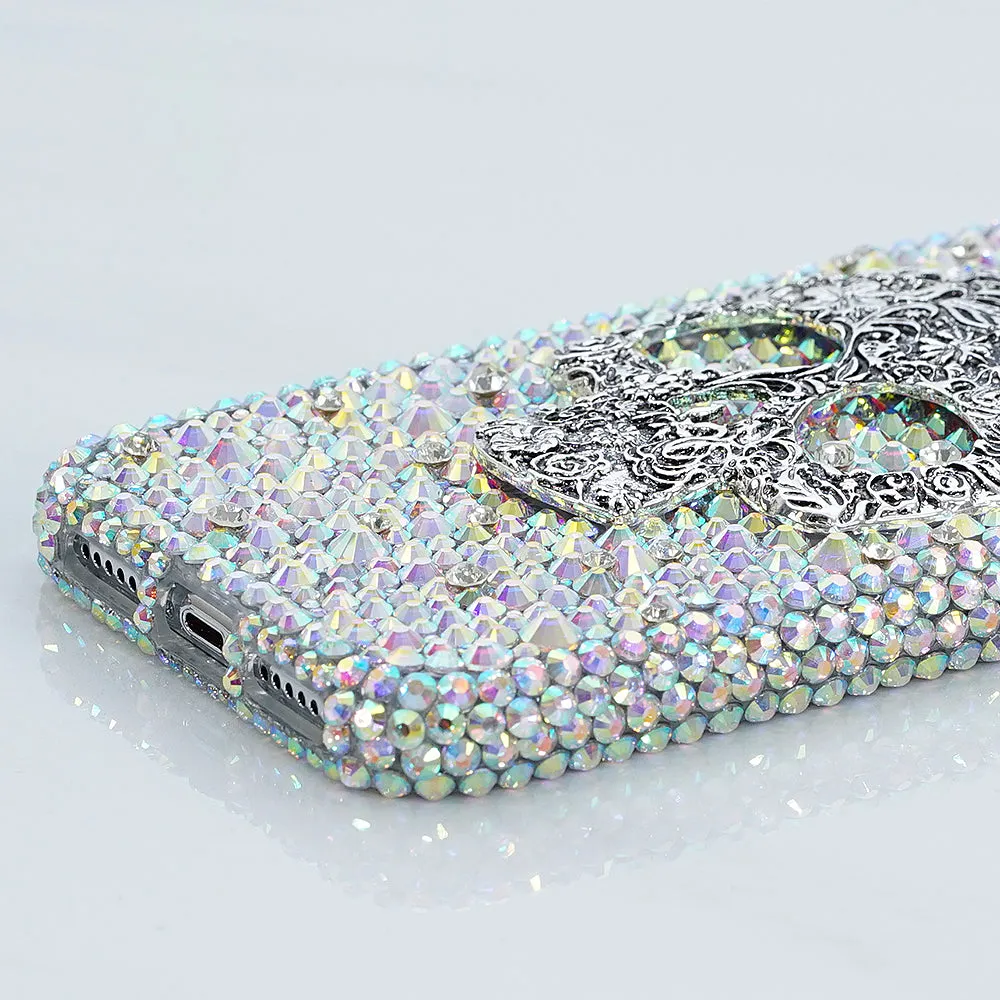 Large Skull with AB Crystals 3D Design (style 782)