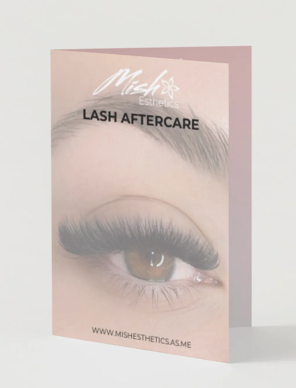 Lash Aftercare Cards (Template Download)