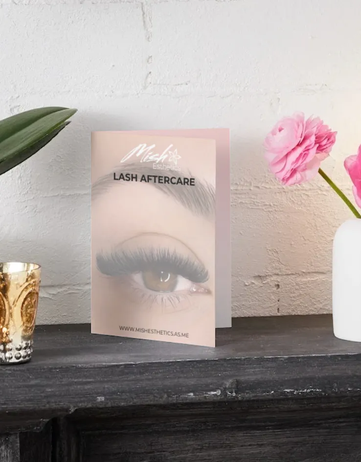 Lash Aftercare Cards (Template Download)
