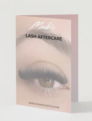 Lash Aftercare Cards (Template Download)